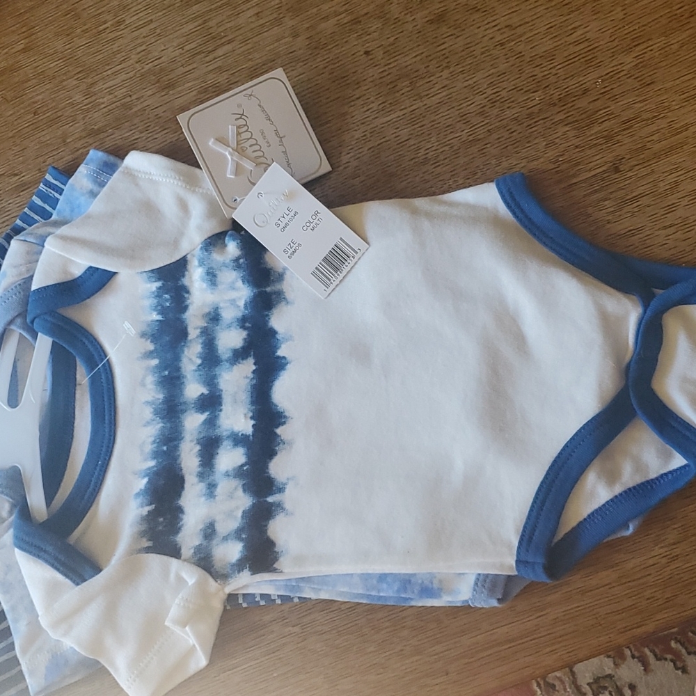 3 pack body suits 6-9m